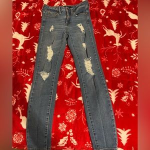 Size 0 Aeropostale jeans.